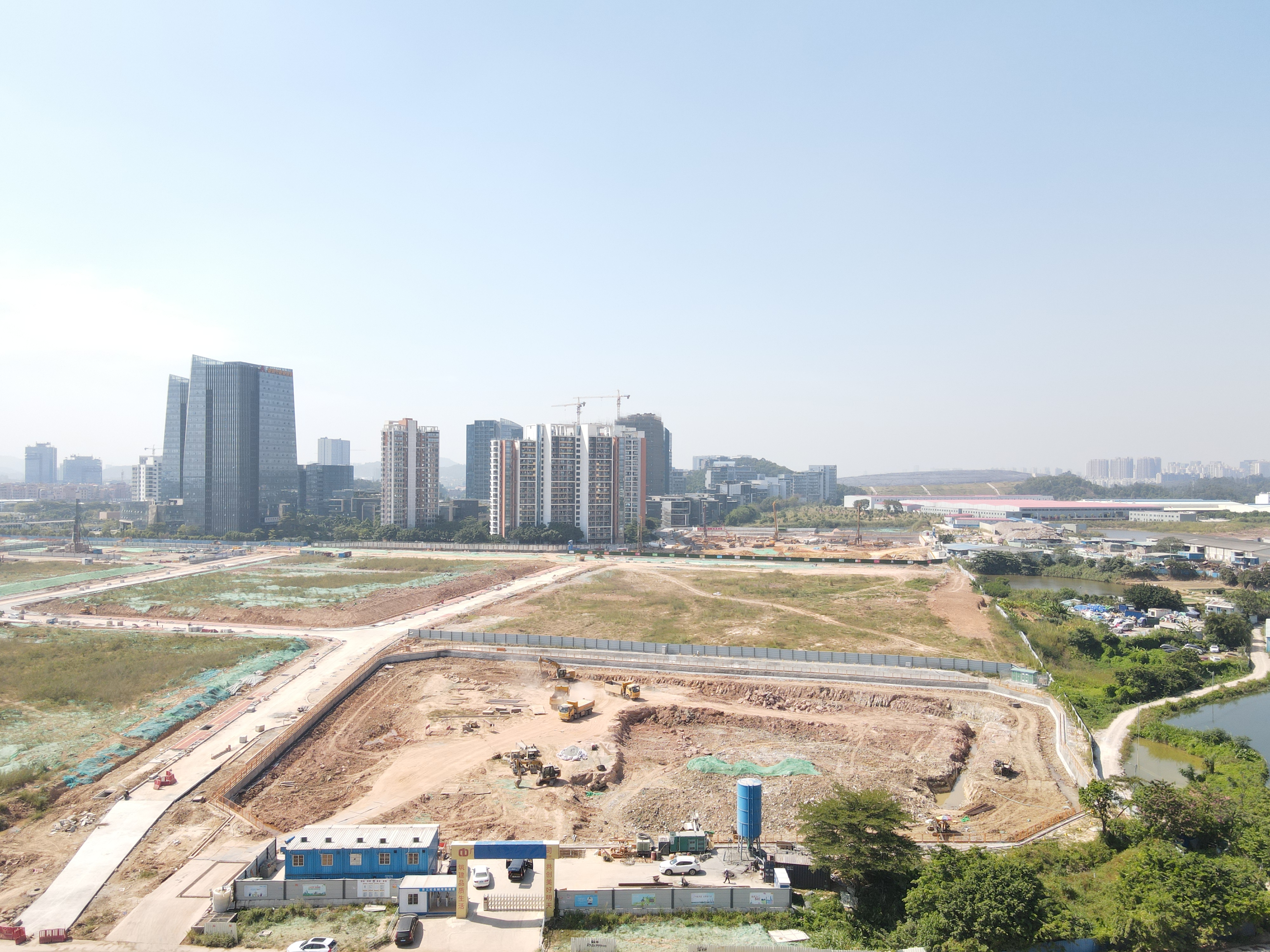 冠粵路橋總包大廈基坑支護(hù)、土方開(kāi)挖、樁基礎(chǔ)工程